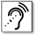 Assisted Listening device logo